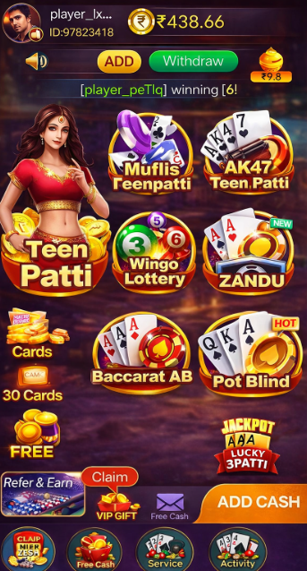 luckypari registration game